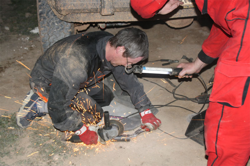 Rallyeservice Reparatur Vorort